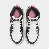 Jordan 1 Mid PS White / Black - Rust Pink