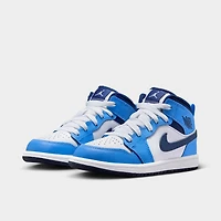 Jordan 1 Mid PS Bleu Marine Nuit / Universitaire - Blanc