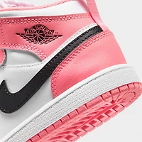 Jordan 1 Mid PS Pink Gaze / Black - White