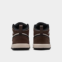 Jordan 1 Mid TD Black Phantom / Palomino - University Red