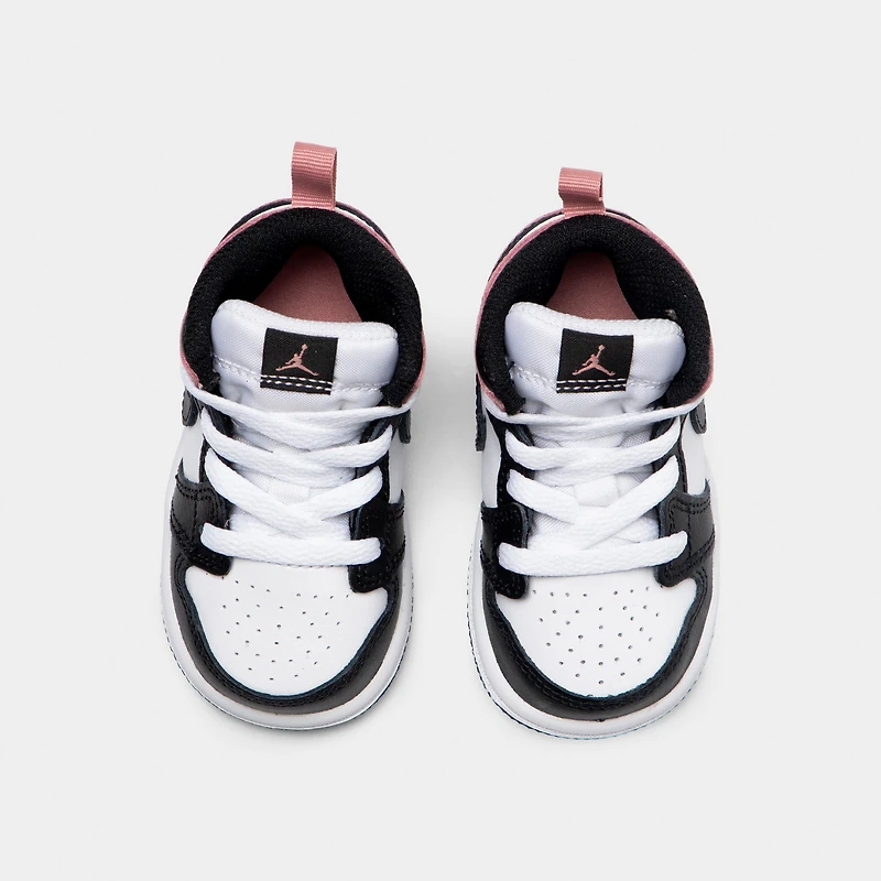 Jordan 1 Mid TD White / Black - Rust Pink