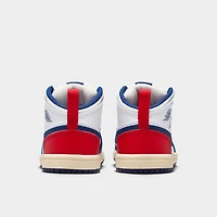 Jordan 1 Mid TD White / Deep Royal Blue - University Red