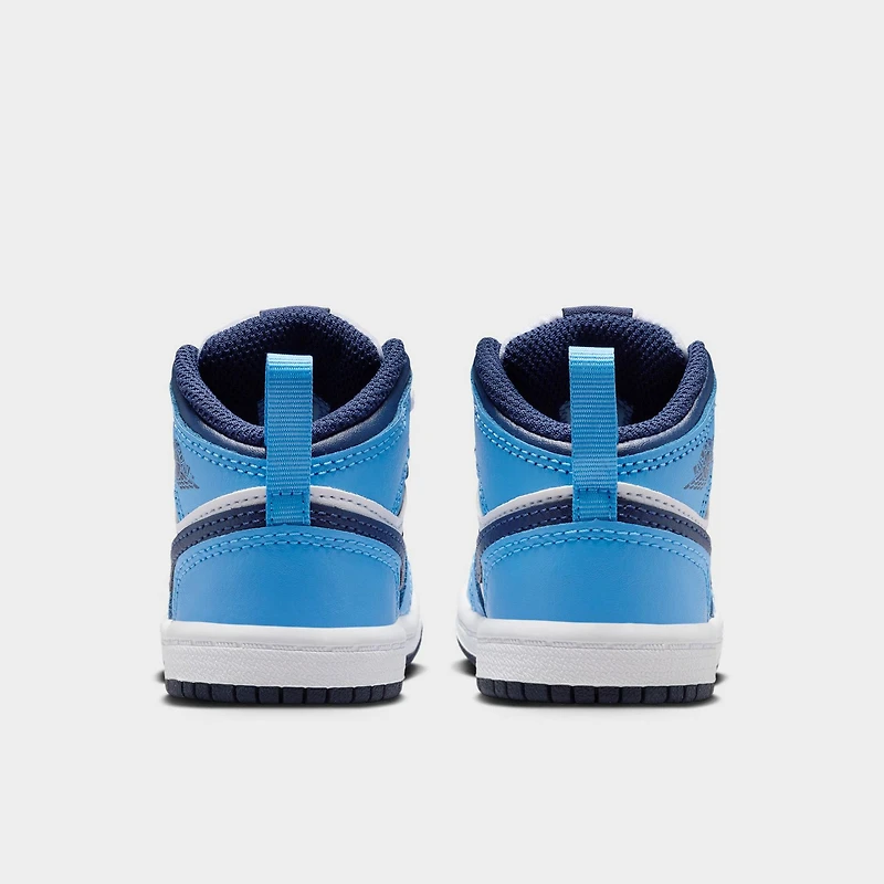 Jordan 1 Mid TD Midnight Navy / University Blue - White