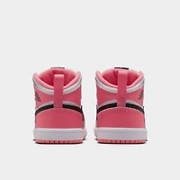 Jordan 1 Mid TD Rose Gaze / Noir - Blanc