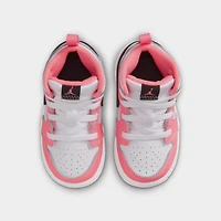 Jordan 1 Mid TD Pink Gaze / Black - White