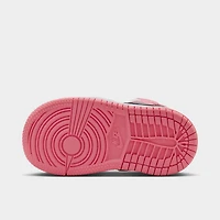 Jordan 1 Mid TD Rose Gaze / Noir - Blanc