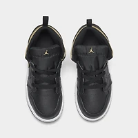 Jordan 1 Mid TD Black / Metallic Gold - White