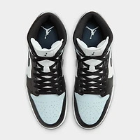 Jordan 1 Mid Black / Squadron Blue