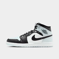 Jordan 1 Mid Black / Squadron Blue