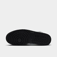 Jordan 1 Mid Black / Summit White - Gorge Green
