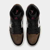 Jordan 1 Mid Noir / Phantom - Palomino