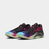 Jordan Zion 3 Black / Solar Red - Vivid Purple