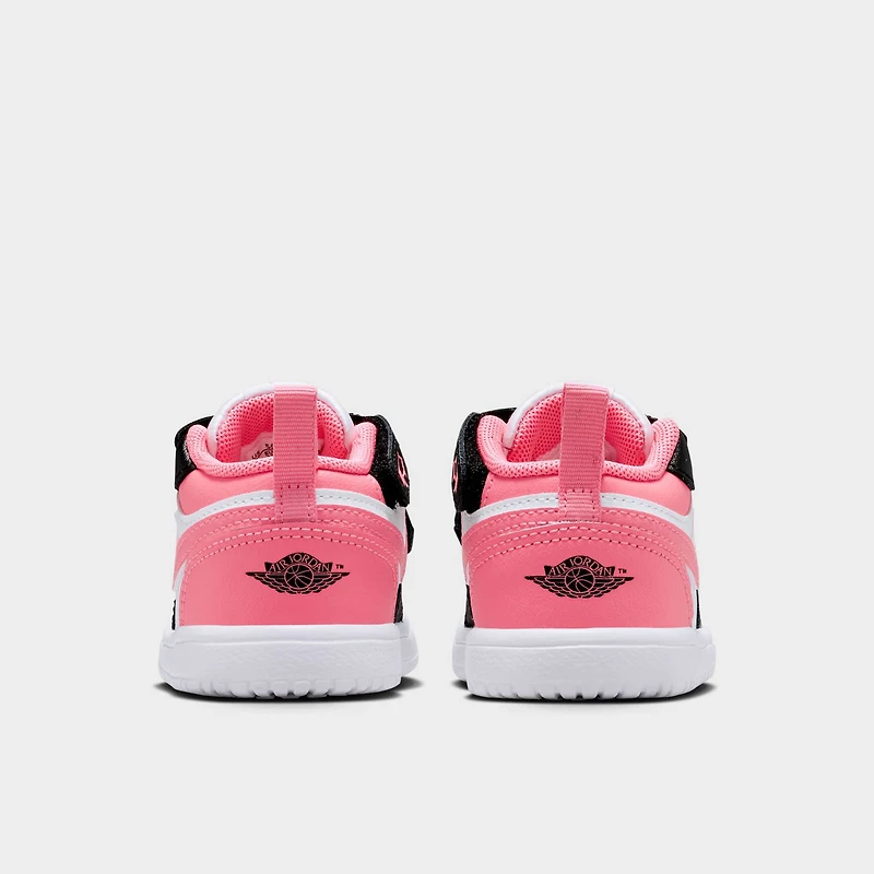 Jordan 1 Low Alt TD Black / Pink Gaze - White