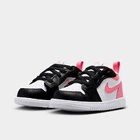 Jordan 1 Low Alt TD Black / Pink Gaze - White