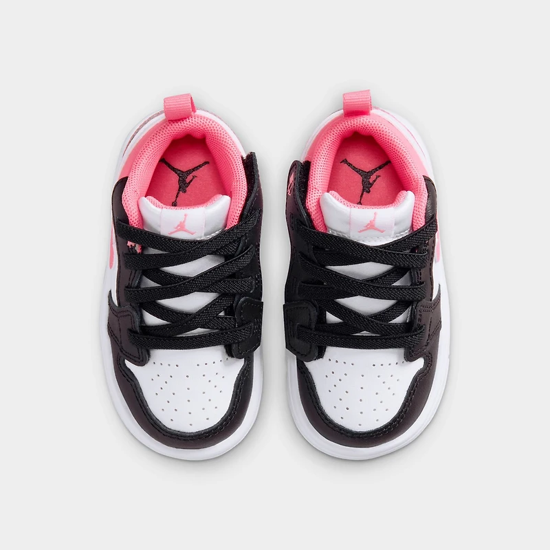 Jordan 1 Low Alt TD Noir / Rose Gaze - Blanc