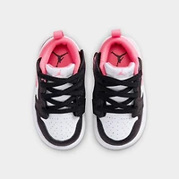Jordan 1 Low Alt TD Noir / Rose Gaze - Blanc