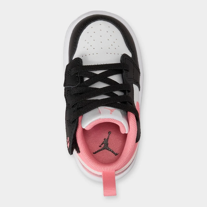 Jordan 1 Low Alt TD Black / Pink Gaze - White