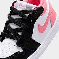 Jordan 1 Low Alt TD Noir / Rose Gaze - Blanc