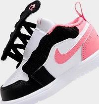 Jordan 1 Low Alt TD Noir / Rose Gaze - Blanc