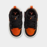 Jordan 1 Low TD Black / Starfish - White