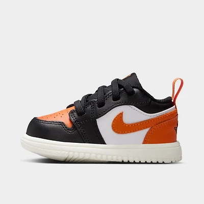 Jordan 1 Low TD Black / Starfish - White