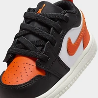 Jordan 1 Low TD Black / Starfish - White