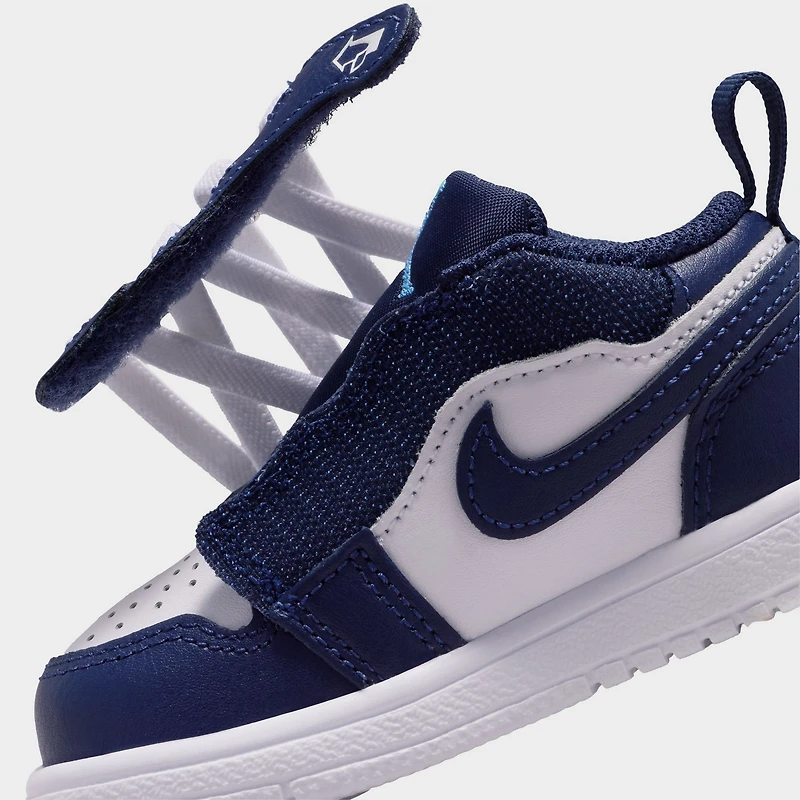 Jordan 1 Low TD Bleu Marine Nuit / Universitaire - Blanc