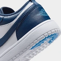 Jordan 1 Low PS Bleu Marine Nuit / Universitaire - Blanc