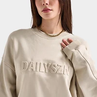 DAILYSZN Women's Legacy Crewneck / Cobblestone
