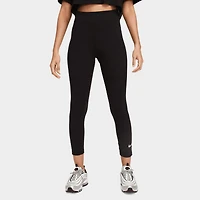 Nike Sportswear Women's Classics High-Waisted  7/8 Leggings Black / Sail