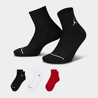Jordan Everyday Ankle Socks (3 Pack) / Multi-Color