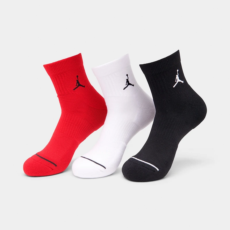 Jordan Everyday Ankle Socks (3 Pack) / Multi-Color