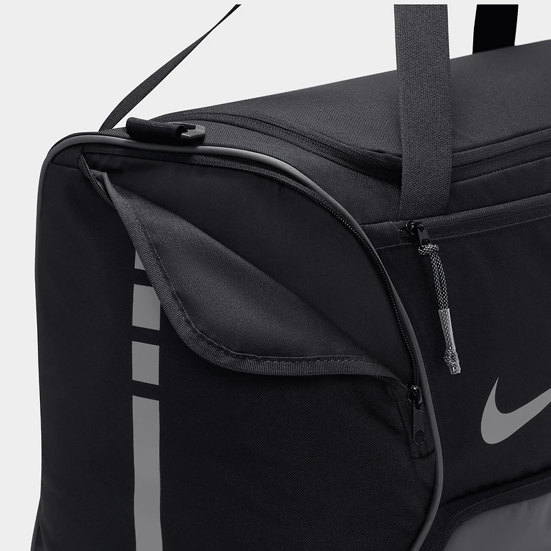 Nike Hoops Elite Duffle Bag 57L Black / Iron Grey - Metallic Sliver