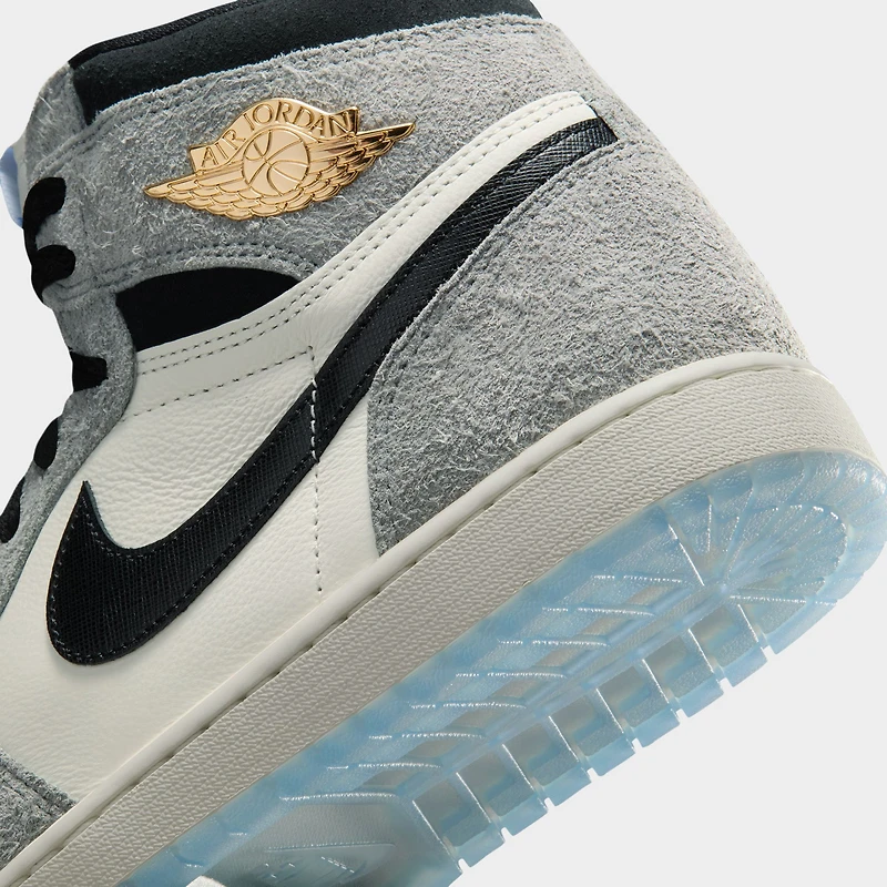 Air Jordan 1 Rétro High OG Gris Froid / Noir - Voile