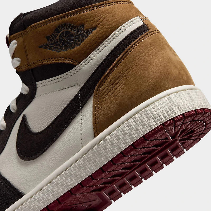 Jordan 1 Retro High OG "Love Letter" Shadow Brown / Team Red - Light British Tan