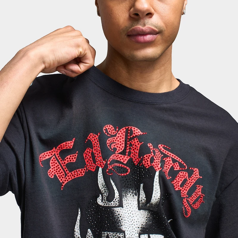 Ed Hardy Vintage Sacred Heart Graphic T-Shirt / Black