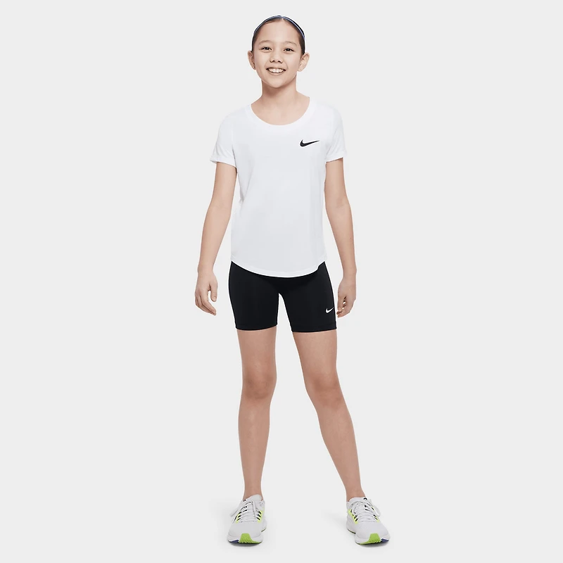 Nike Pro Junior Girls' 5" Dri-FIT Shorts / Black