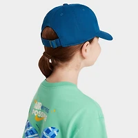 Nike Kids Unstructured Futura Wash Strapback Cap Court Blue / White