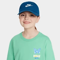 Nike Kids Unstructured Futura Wash Strapback Cap Court Blue / White