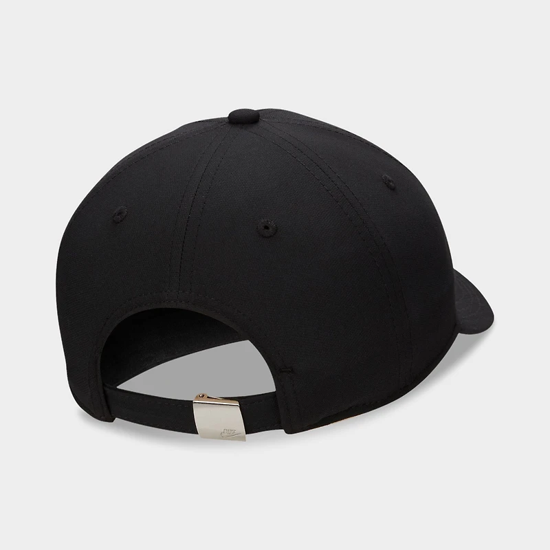 Nike Structured Metal Logo Cap Black / Metallic Silver