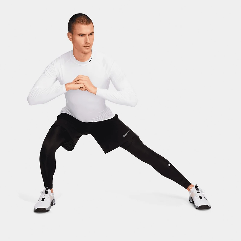 Collant de fitness Nike Pro Dri-FIT Noir / Blanc