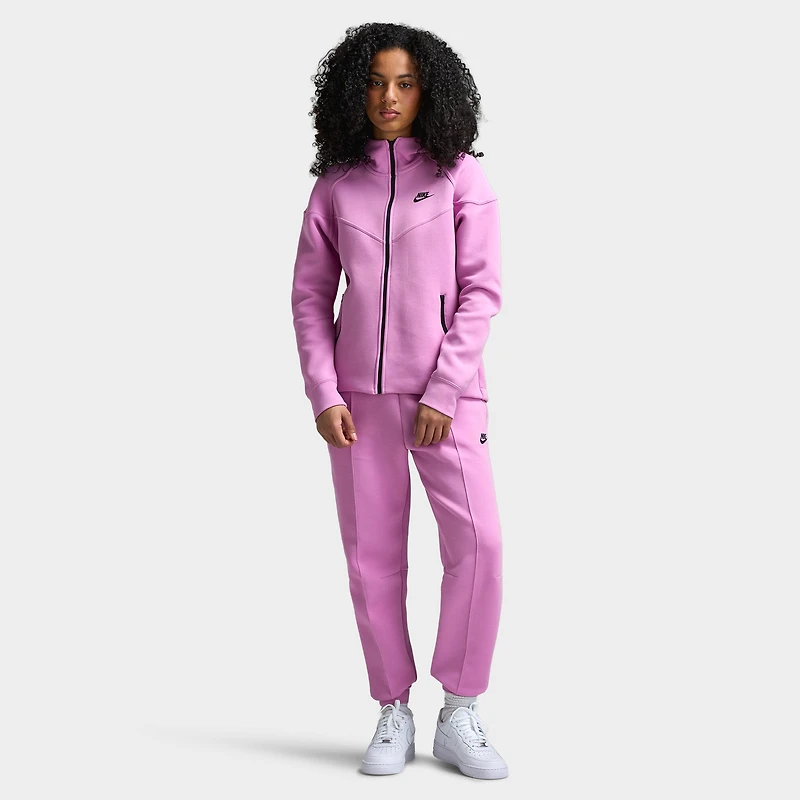 Nike Sportswear Women's Tech Fleece Midrise Joggers / Light Magenta