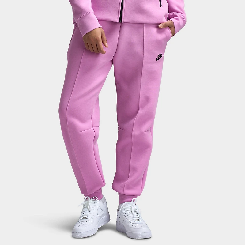 Nike Sportswear Pantalon de jogging mi-haut en polaire technique pour femmes / Magenta clair