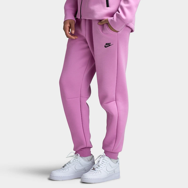 Nike Sportswear Women's Tech Fleece Midrise Joggers / Light Magenta