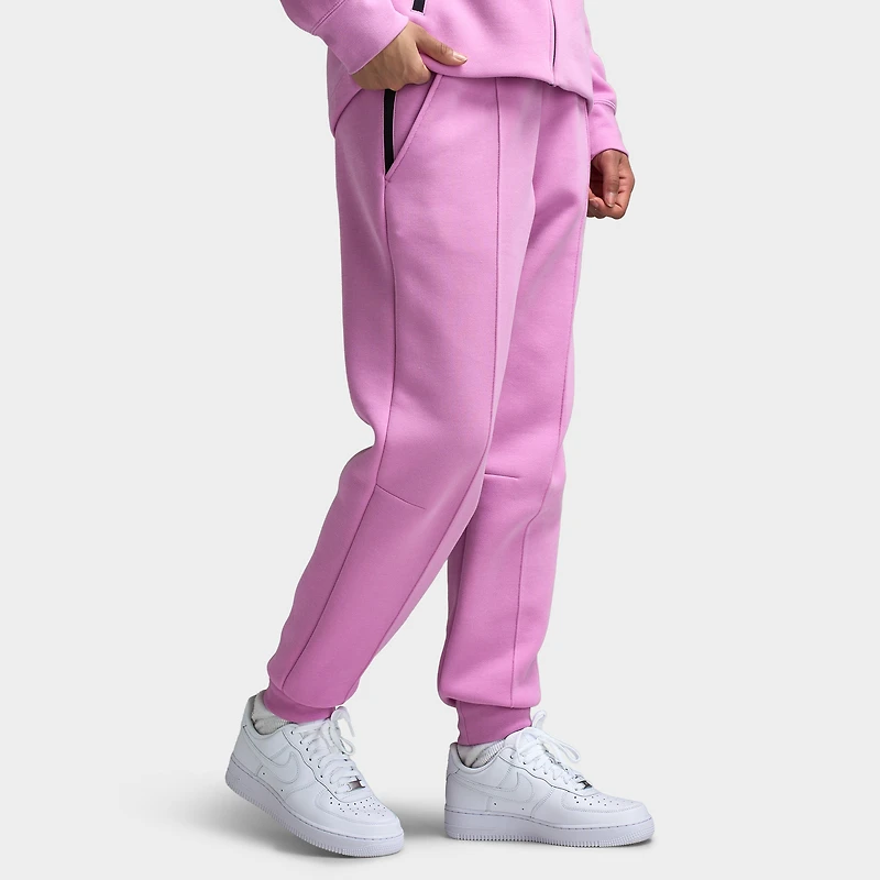Nike Sportswear Women's Tech Fleece Midrise Joggers / Light Magenta