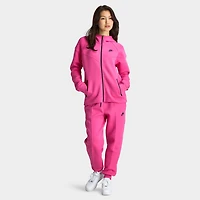 Nike Sportswear Women's Mid-Rise Tech Fleece Joggers Alchemy Pink / Black