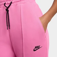 Nike Sportswear Women's Tech Fleece Mid Rise Joggers / Playful Pink