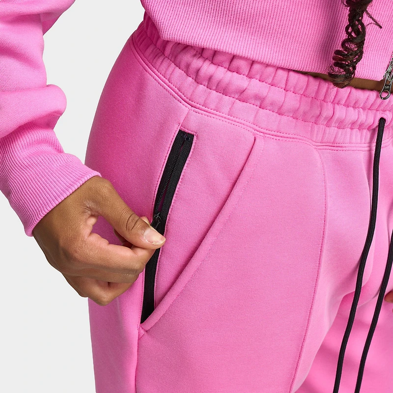 Nike Sportswear Women's Tech Fleece Mid Rise Joggers / Playful Pink