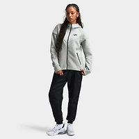 Nike Sportswear Women's Tech Fleece Windrunner Full-Zip Hoodie Dark Grey Heather / Black