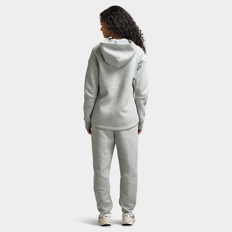 Nike Sportswear Women's Tech Fleece Windrunner Full-Zip Hoodie Dark Grey Heather / Black